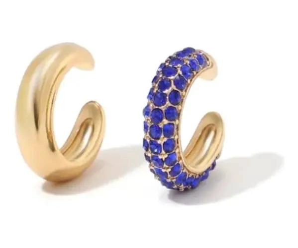 PENDIENTES DE CARTILAGO SIN PERFORACIONES ESTILO EAR CUFFS MODERNOS - 2