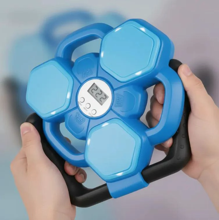 MAQUINA DE BOXEO CON LUCES Y CONEXION BLUETOOTH PARA JUEGOS - 3