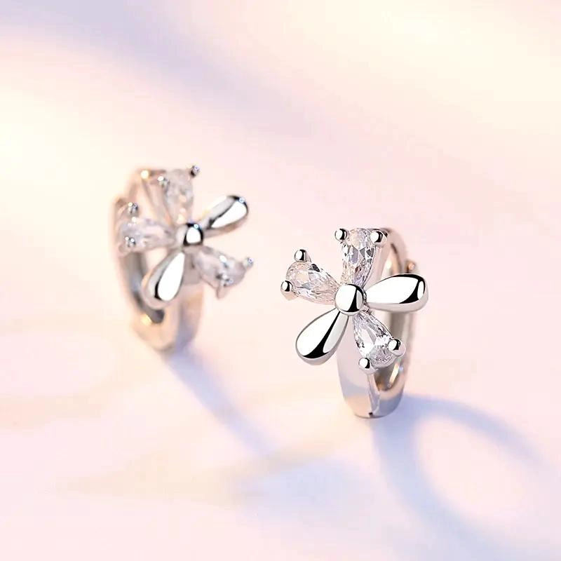 AROS DE PLATA 925 EN DISEÑO DE ARGOLLAS ELEGANTES PARA MUJER - 3