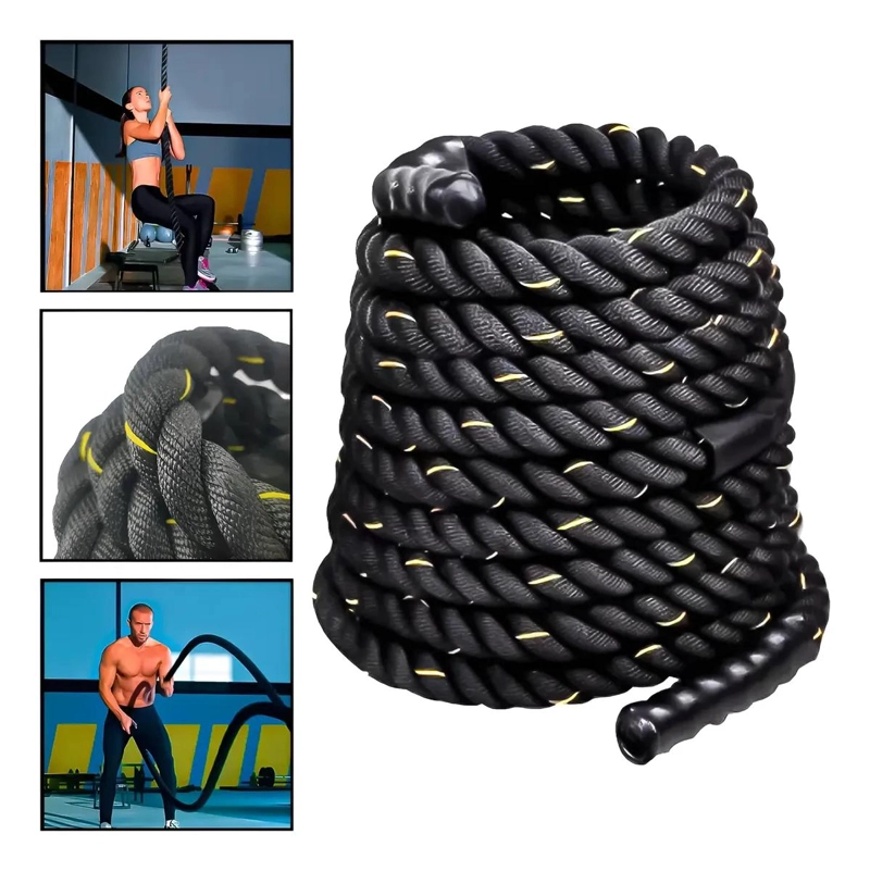 CUERDA PARA ENTRENAMIENTO FUNCIONAL DE 9 METROS Y 38 MM DE GROSOR - 1
