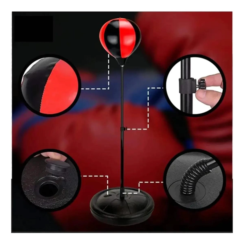 SACO DE BOXEO PARA NIÑOS CON BASE AJUSTABLE Y DISEÑO SEGURO - 3