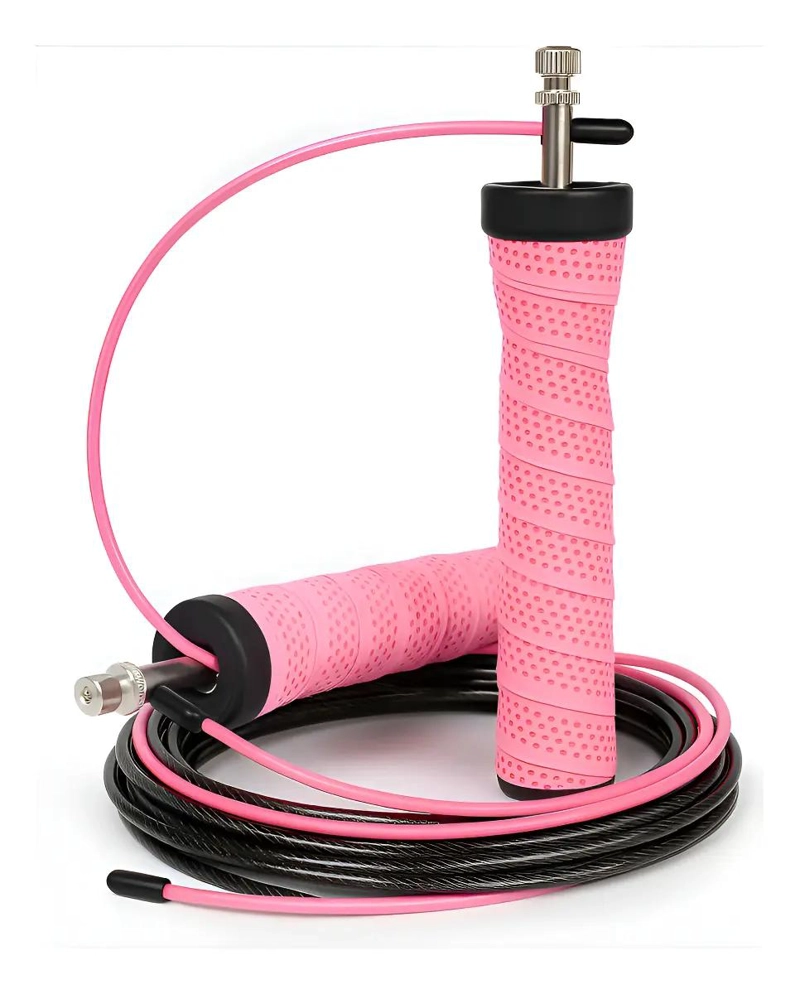 CUERDA PARA SALTAR AJUSTABLE CON RODAMIENTOS PARA ENTRENAMIENTO - 1
