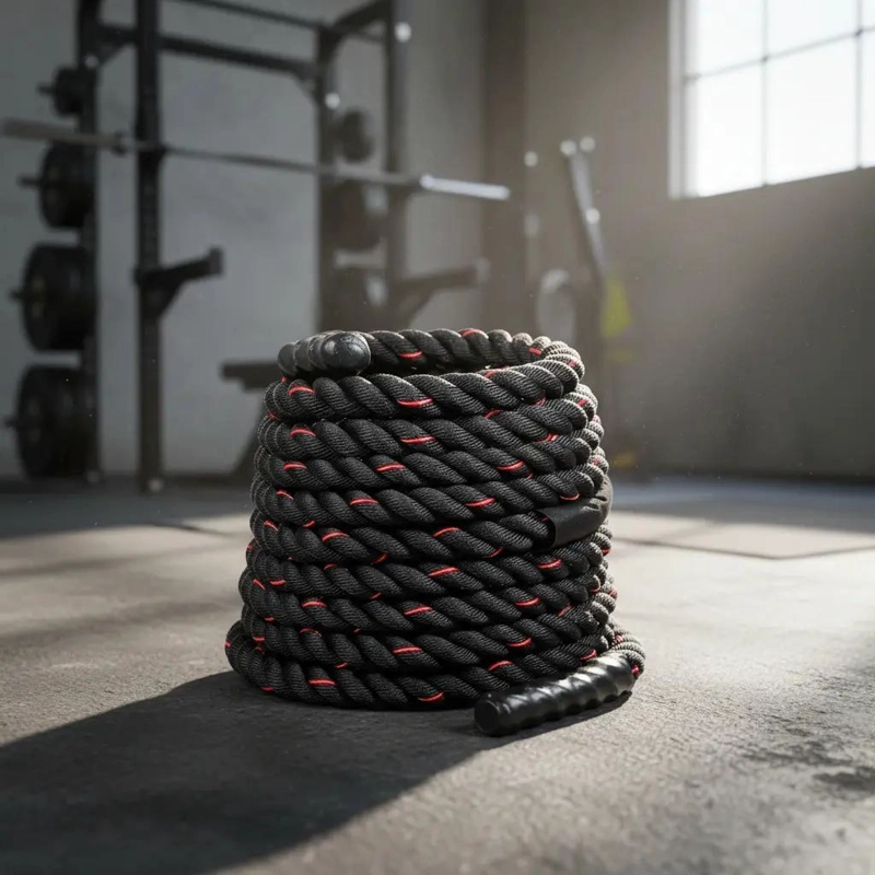 CUERDA PARA ENTRENAMIENTO FUNCIONAL DE 38 MM DE GROSOR Y 10 METROS - 2