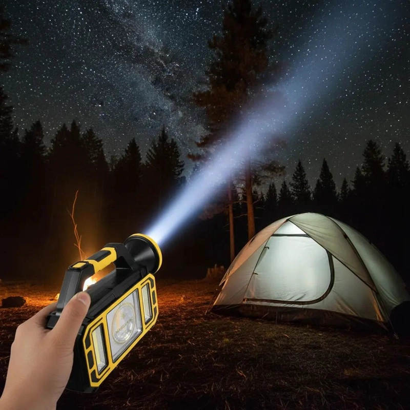 LINTERNA LED RECARGABLE CON ENERGIA SOLAR Y PUERTO USB INTEGRADA - 4