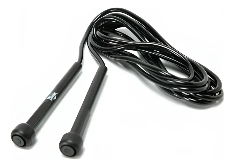 CUERDA PARA SALTAR SPEED ROPE COLOR NEGRO CON DISEÑO ERGONOMICO - 1
