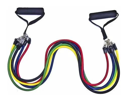 BANDAS ELASTICAS DE RESISTENCIA PARA EJERCICIO Y ENTRENAMIENTO - 2