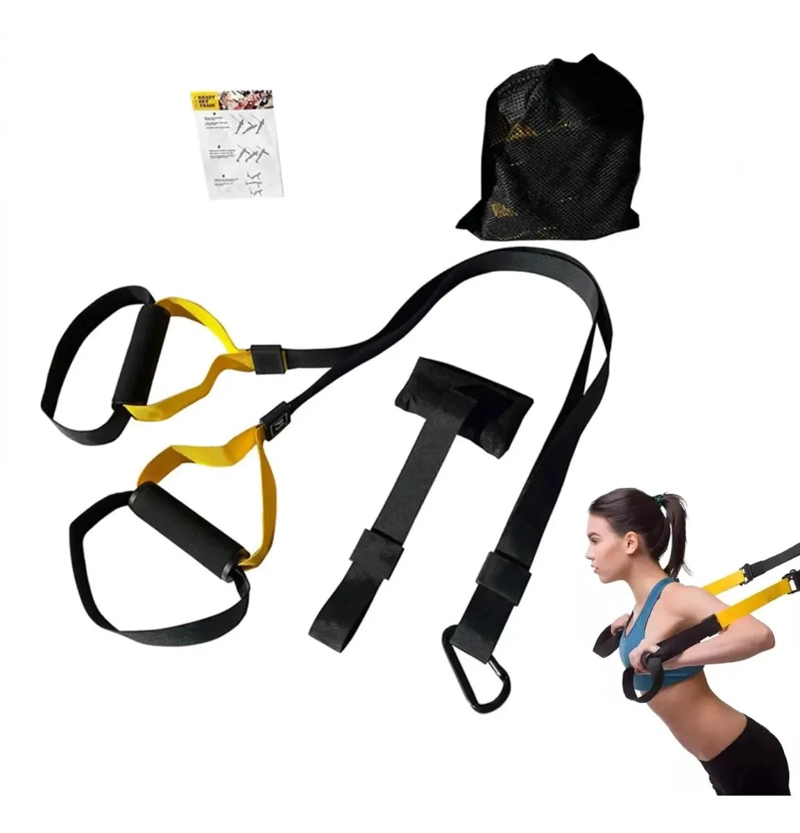 CINTA DE ENTRENAMIENTO SUSPENDIDA PARA EJERCICIOS DE PILATES EN CASA - 1