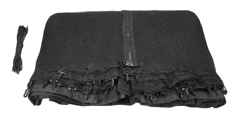 MALLA DE SEGURIDAD PARA CAMA ELASTICA DE 305 CM CON 8 PILARES - 4