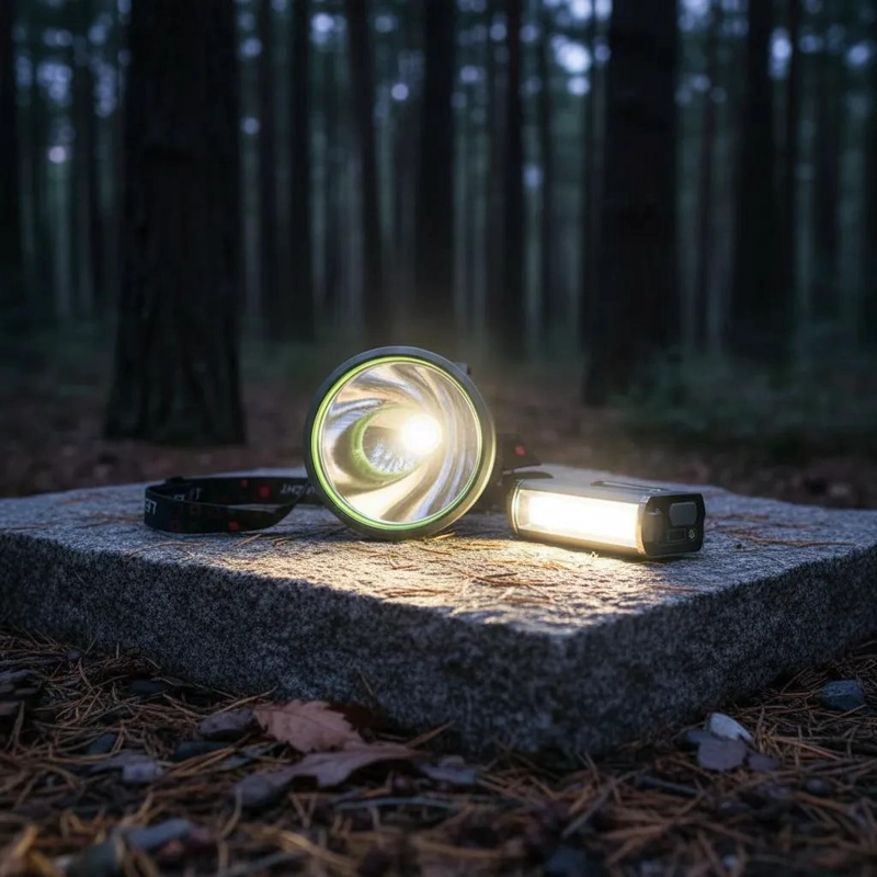 FOCO LED PARA CAZA DE LARGO ALCANCE 1800 WATTS ALTA POTENCIA - 1