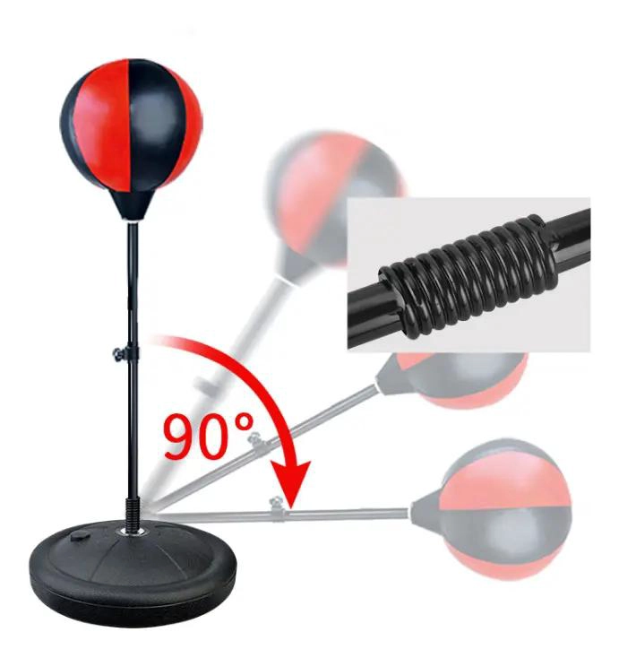 SET DE ENTRENAMIENTO DE BOXEO PARA NIÑOS CON BALON Y BASE ESTABLE - 4