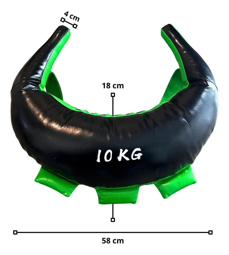 SACO DE ARENA 10 KG PARA ENTRENAMIENTO FUNCIONAL Y FITNESS - 1