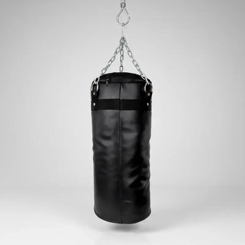 SACO DE BOXEO DE 50 CM CON RELLENO DE ASERRIN PARA ENTRENAMIENTO - 4