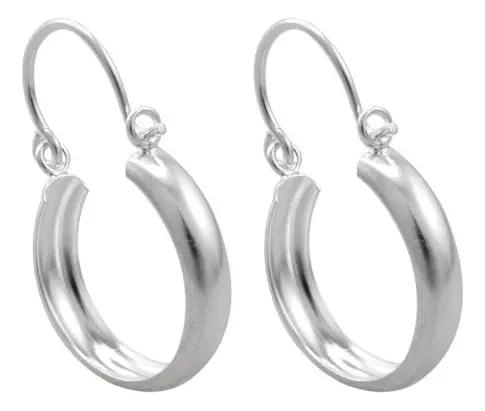 AROS ARGOLLA PARA MUJER EN PLATA 925 DE 20 MM CON ESTUCHE - 1