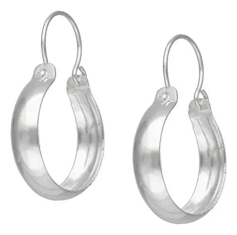 AROS ARGOLLA PARA MUJER EN PLATA 925 DE 20 MM CON ESTUCHE - 3