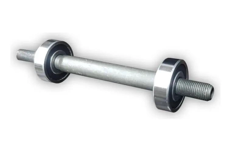 EJE TRASERO CON RODAMIENTOS SELLADOS 3/8 X 145 MM PARA BICICLETAS - 2