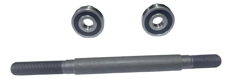 EJE TRASERO CON RODAMIENTOS SELLADOS 3/8 X 145 MM PARA BICICLETAS - 4