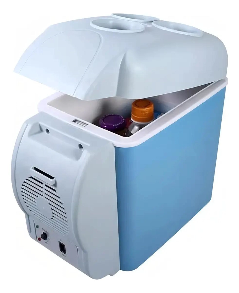 REFRIGERADOR PORTATIL PARA AUTOMOVIL CON CAPACIDAD DE 7.5 LITROS - 1