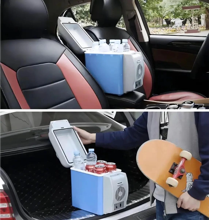 REFRIGERADOR PORTATIL PARA AUTOMOVIL CON CAPACIDAD DE 7.5 LITROS - 2