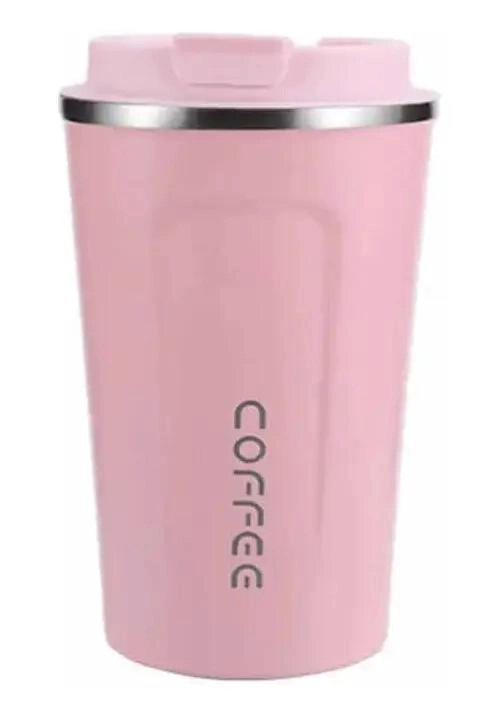 VASO TE RMICO PORTATIL DE ACERO INOXIDABLE CON DOBLE CAPA PARA CAFE - 2