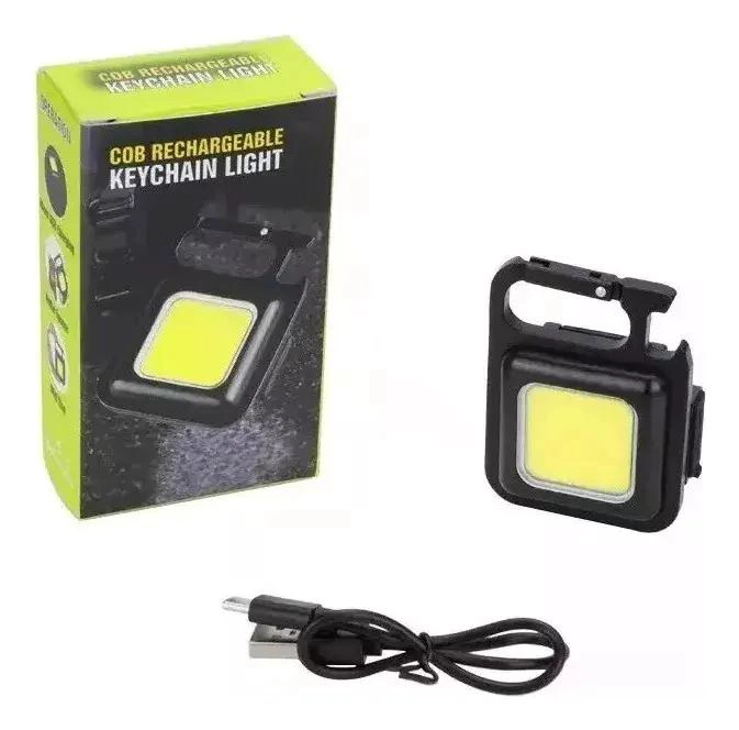 LINTERNA LED RECARGABLE CON IMAN Y LLAVERO MULTIFUNCIONAL - 2