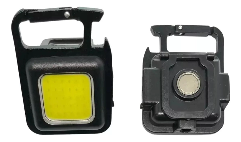 LINTERNA LED RECARGABLE CON IMAN Y LLAVERO MULTIFUNCIONAL - 4
