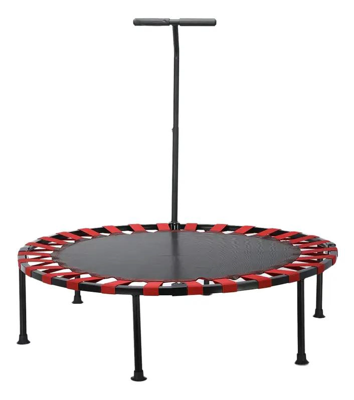 MINI TRAMPOLIN FITNESS CON BARRA PARA EJERCICIO EN CASA - 1