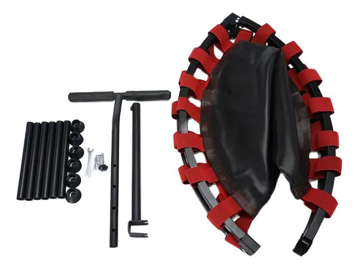 MINI TRAMPOLIN FITNESS CON BARRA PARA EJERCICIO EN CASA - 2