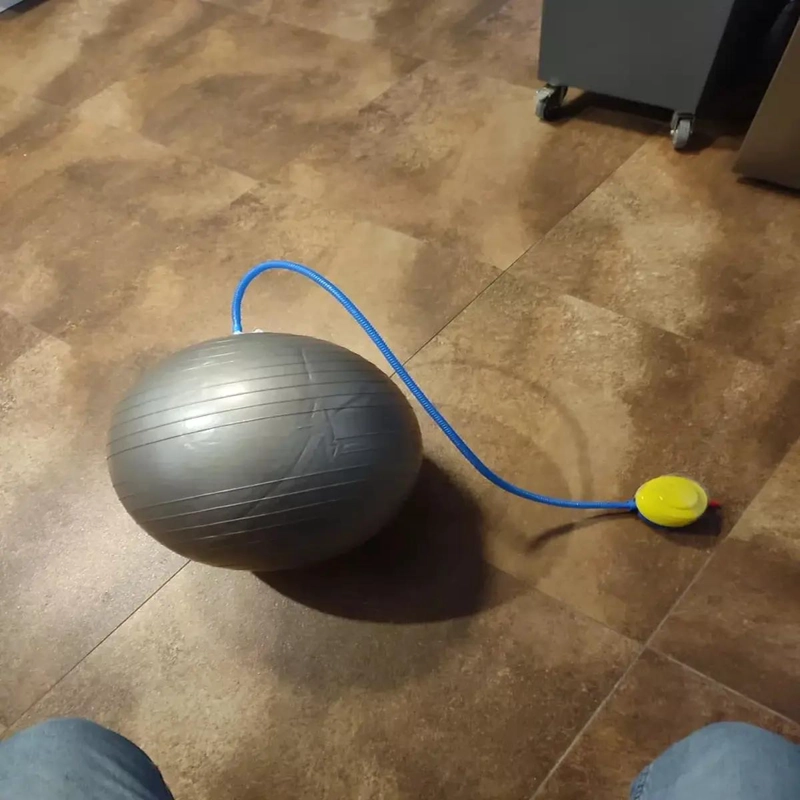 BALON DE PILATES DE 45 CM PARA EJERCICIOS DE TONIFICACION Y EQUILIBRIO - 2