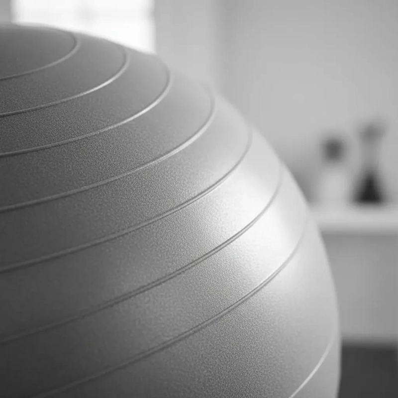 BALON DE PILATES DE 45 CM PARA EJERCICIOS DE TONIFICACION Y EQUILIBRIO - 4