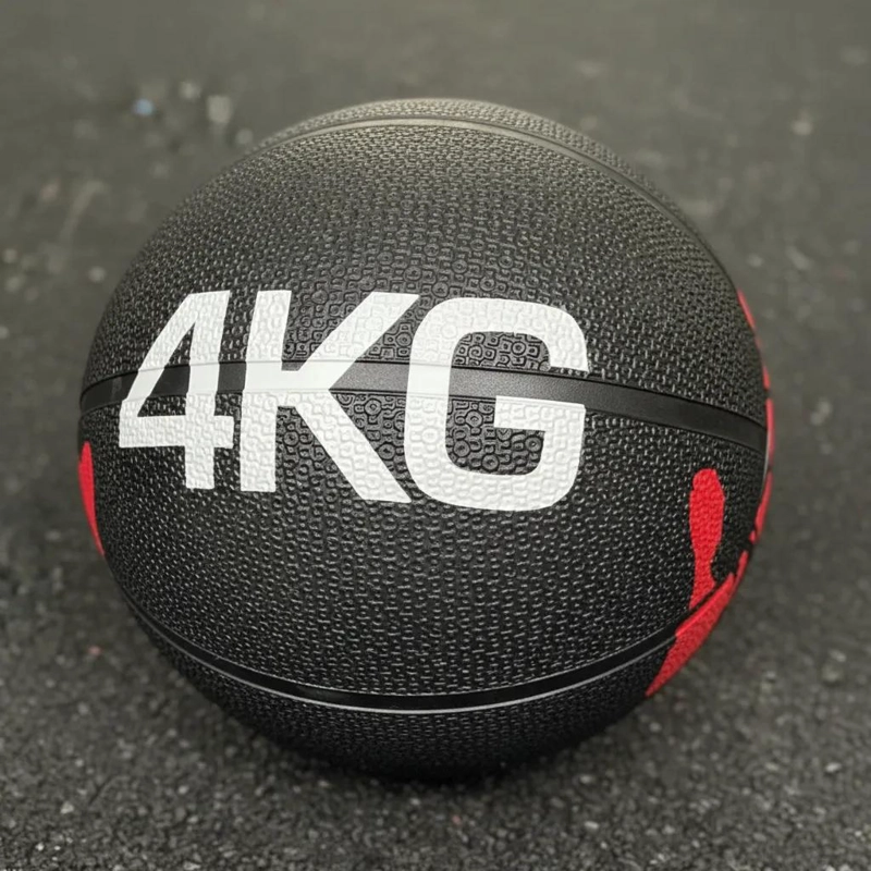 BALON MEDICINAL ANTIDESLIZANTE PARA ENTRENAMIENTO FUNCIONAL 4 KG - 4
