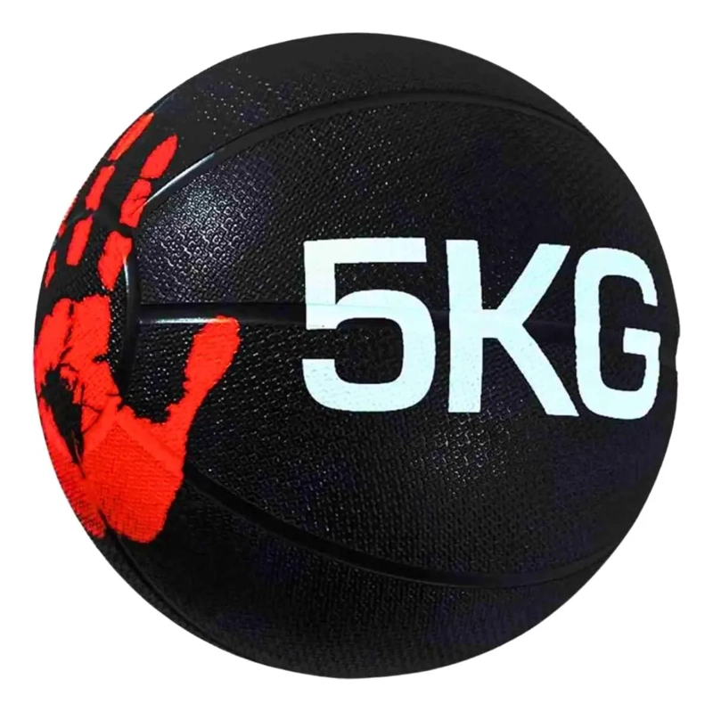 BALON MEDICINAL DE 5 KG PARA ENTRENAMIENTO Y EJERCICIO CON REBOTE - 3