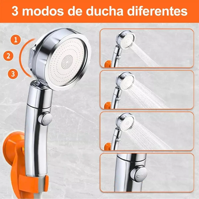DUCHA PORTATIL PARA CAMPING Y ACTIVIDADES AL AIRE LIBRE CON DISEÑO COMPACTO - 2