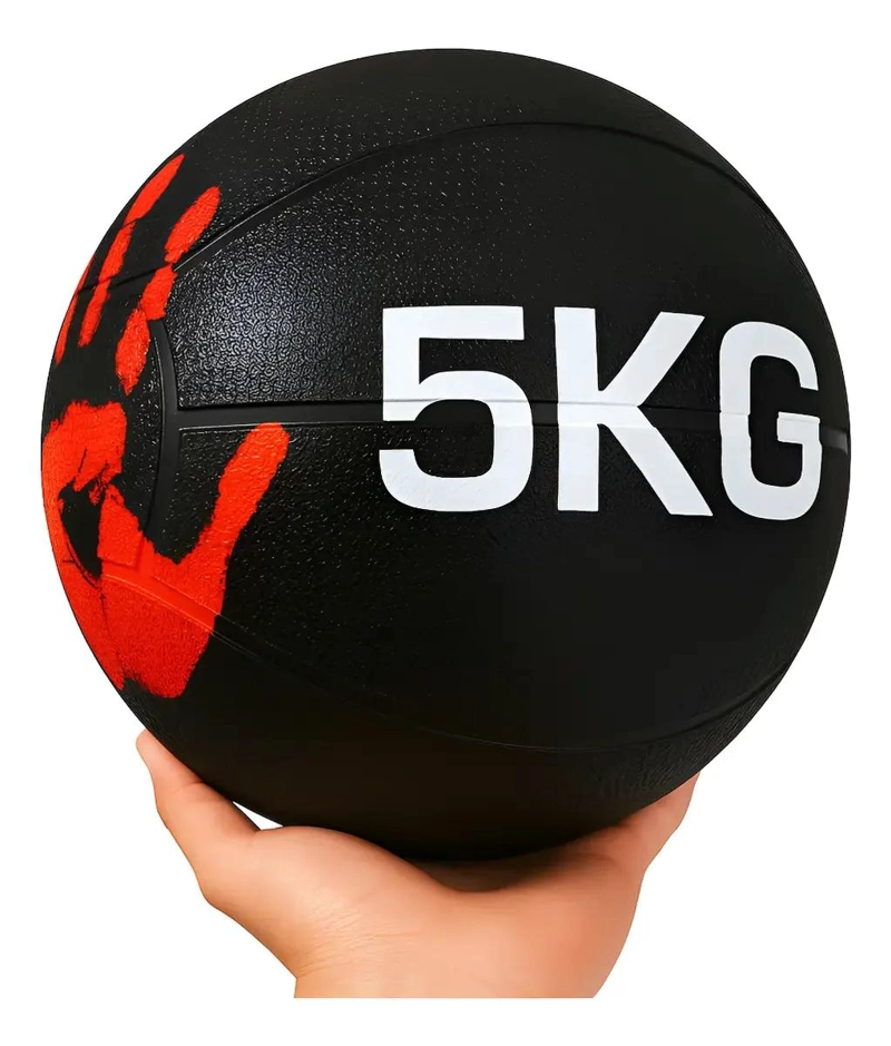 BALON MEDICINAL DE 5 KG PARA EJERCICIOS CON REBOTE CONTROLADO - 1