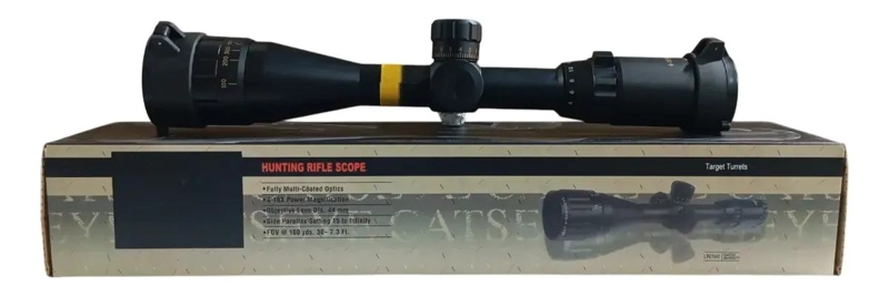 MIRA TELESCOPICA AJUSTABLE 4-16X44 DE ALTA PRECISION PARA CARABINA - 1