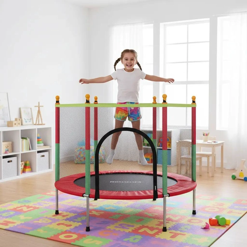 MINI TRAMPOLIN PARA NIÑOS CAMA ELASTICA PARA AEROBICOS Y FITNESS - 1