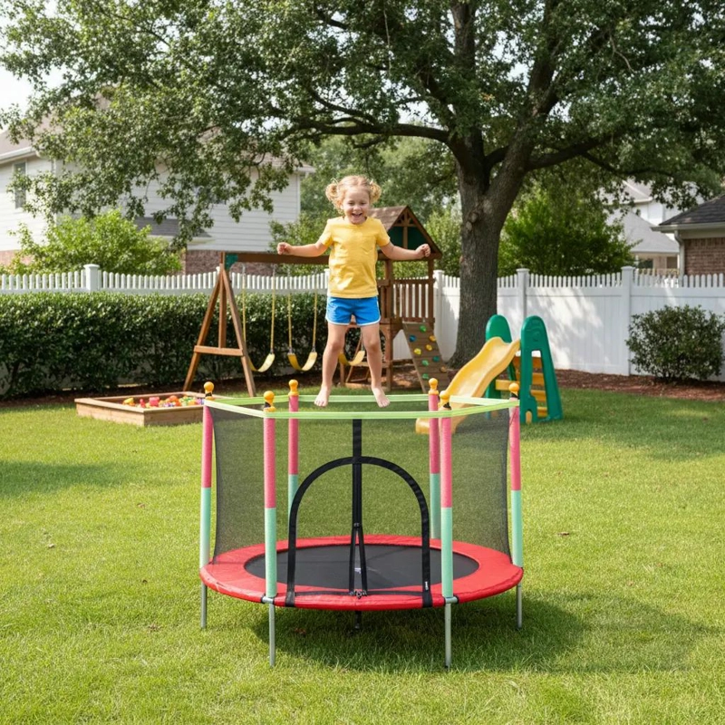 MINI TRAMPOLIN PARA NIÑOS CAMA ELASTICA PARA AEROBICOS Y FITNESS - 2