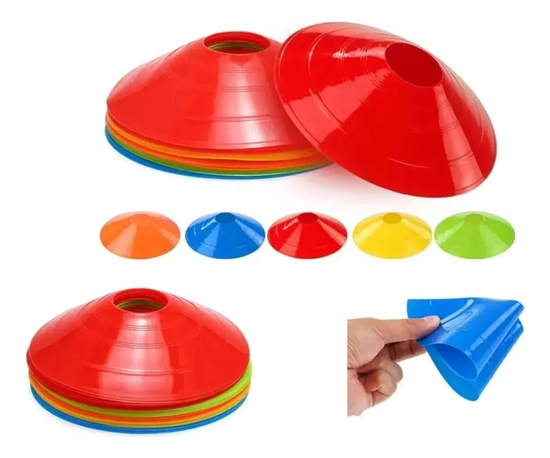 SET DE 15 CONOS Y ESCALERA PARA EJERCICIOS DE COORDINACION Y AGILIDAD - 3