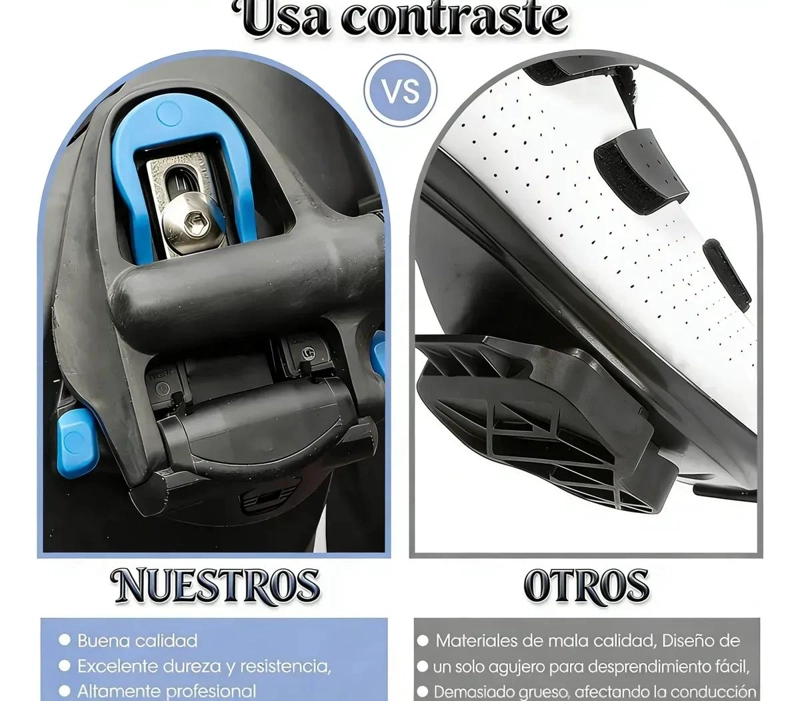 CALAS SPD-SL PARA ZAPATILLAS DE CICLISMO DE RUTA CON ALTA PRECISION - 4
