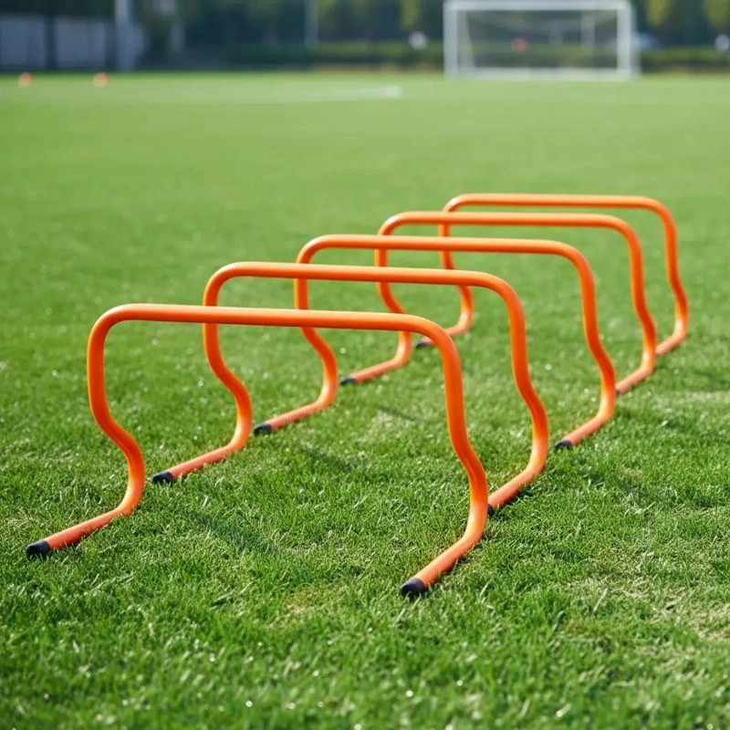 SET DE 6 VALLAS DE ENTRENAMIENTO DE 30 CM PARA FITNESS Y AGILIDAD - 2