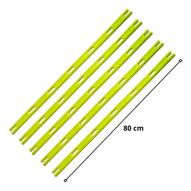 CONOS HEXAGONALES DE ENTRENAMIENTO PARA FUTBOL CON BARRAS DE 80 CM - 4