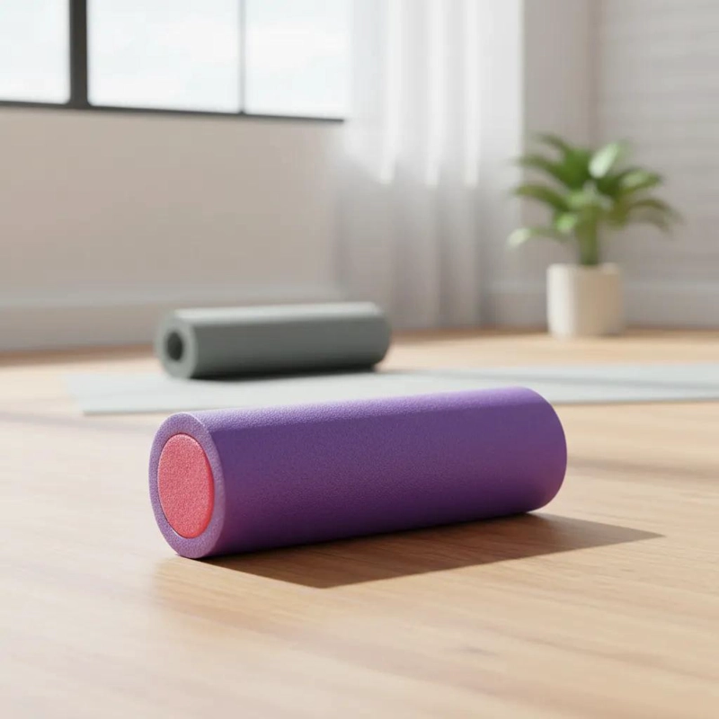 RODILLO LISO DE ESPUMA PARA YOGA Y PILATES DE 45 CM - 2