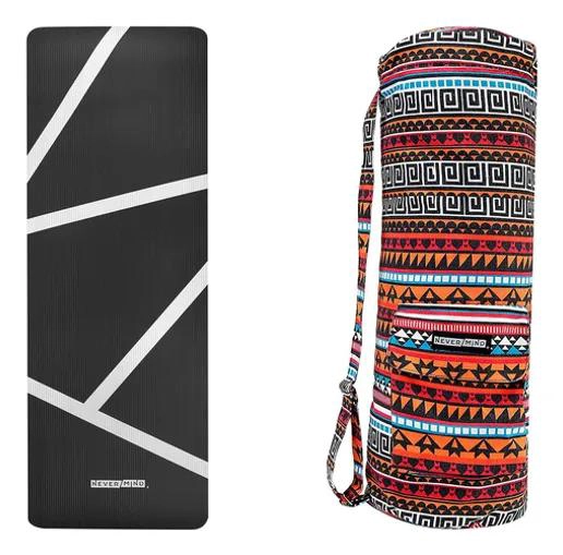 KIT COMPLETO PARA YOGA CON MAT DE 15 MM Y MOCHILA FUNDA RESISTENTE - 1