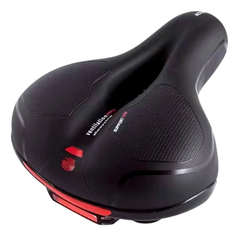 ASIENTO AMPLIO PARA BICICLETA CON LUZ Y DISEÑO ANTIESTATICO - 3
