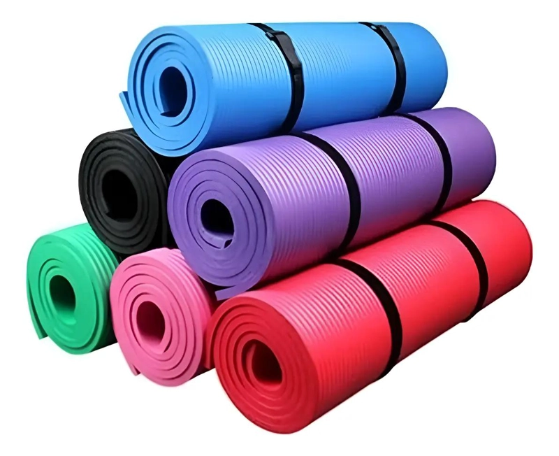 COLCHONETA DE YOGA CON DISEÑO ANTIDESLIZANTE Y BOLSO DE TRANSPORTE - 1