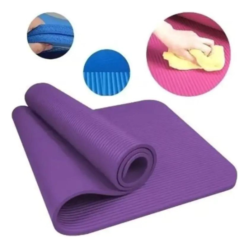 COLCHONETA DE YOGA CON DISEÑO ANTIDESLIZANTE Y BOLSO DE TRANSPORTE - 3