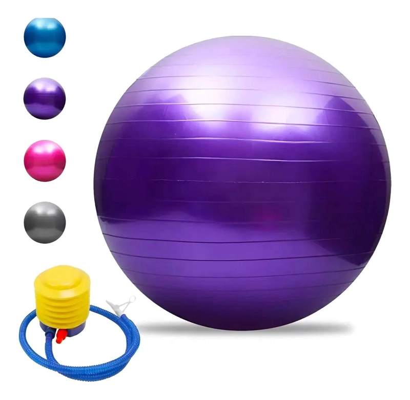 PELOTA DE EJERCICIO PARA YOGA Y PILATES DE 65 CM PARA ENTRENAMIENTO Y EMBARAZO - 1