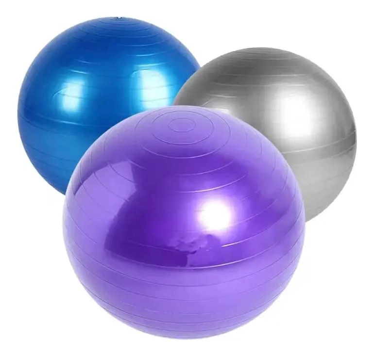 PELOTA DE EJERCICIO PARA YOGA Y PILATES DE 65 CM PARA ENTRENAMIENTO Y EMBARAZO - 3