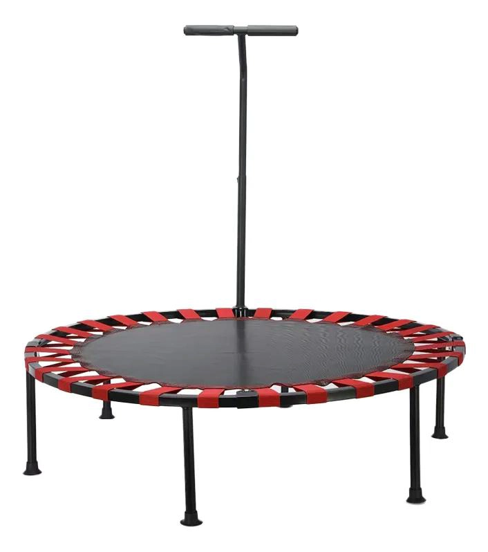 MINI TRAMPOLIN DE FITNESS CON BARRA PARA EJERCICIO EN CASA - 1