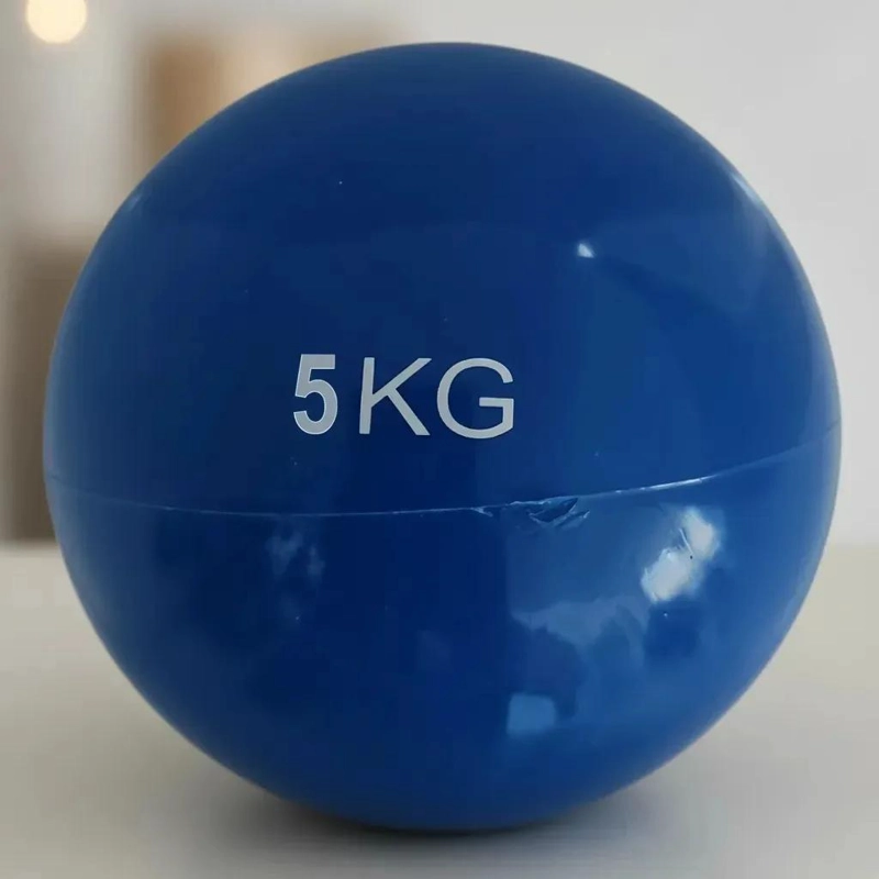 BALON MEDICINAL DE SILICONA 5 KG SIN REBOTE PARA ENTRENAMIENTO - 1