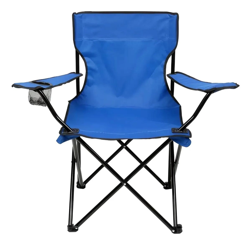 PACK DE 2 SILLAS PLEGABLES CON BOLSO Y PORTAVASOS INTEGRADOS PARA EXTERIORES - 2